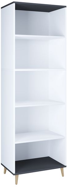 Produktbild: Holz Kleiderschrank Schuhregal Flur Regal Landos