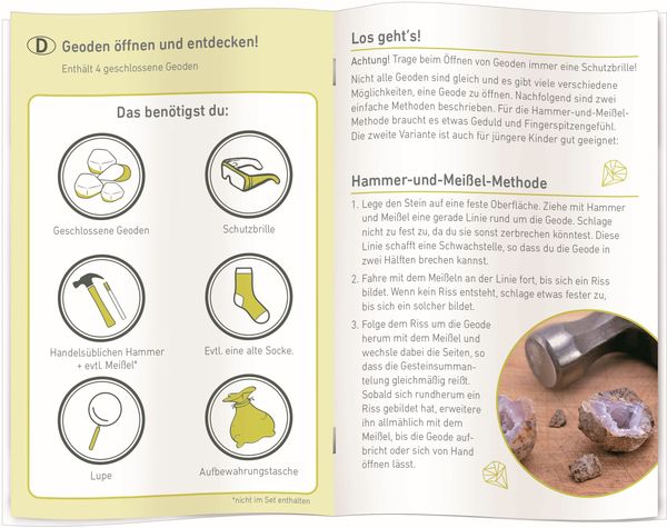 Produktbild: Expedition Natur Das gro&szlig;e Geoden-Entdecker-Set