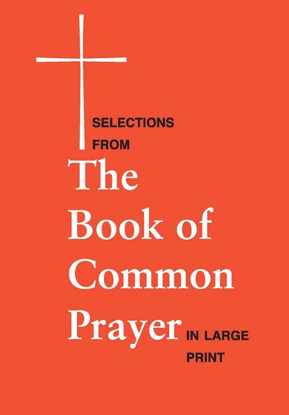 Produktbild: Selections from the Book of Common Prayer in Large Print