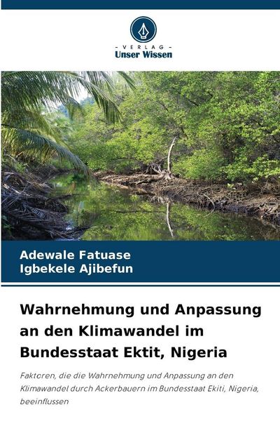 Produktbild: Wahrnehmung und Anpassung an den Klimawandel im Bundesstaat Ektit, Nigeria