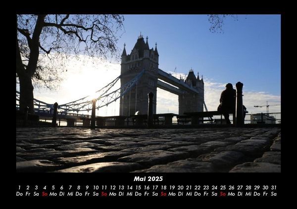 Produktbild: London 2025 Fotokalender DIN A3