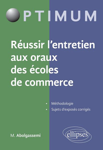 Produktbild: R&eacute;ussir l'entretien aux oraux des &eacute;coles de commerce