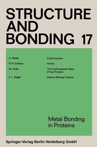 Produktbild: Metal Bonding in Proteins