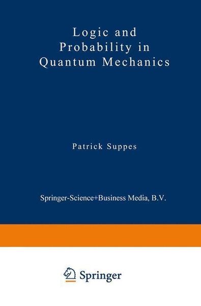Produktbild: Logic and Probability in Quantum Mechanics