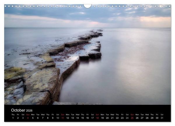 Produktbild: Jurassic Coast South England (Wall Calendar 2026 DIN A3 landscape), CALVENDO 12 Month Wall Calendar