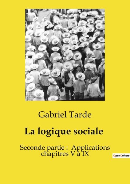 Produktbild: La logique sociale