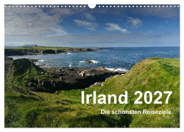 Produktbild: Irland 2027 - Die sch&ouml;nsten Reiseziele (Wandkalender 2027 DIN A3 quer), CALVENDO Monatskalender