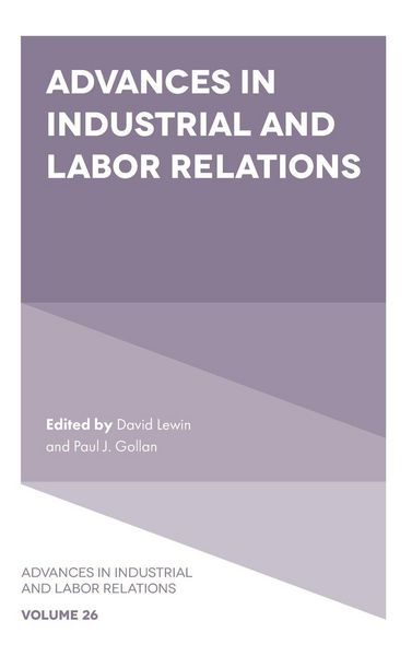Produktbild: Advances in Industrial and Labor Relations