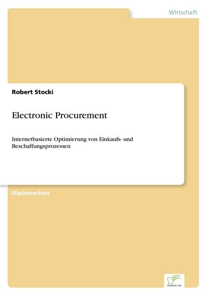 Produktbild: Electronic Procurement