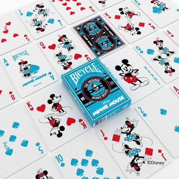 Produktbild: Bicycle Disney Classic Minnie Mouse (Designer Spielkarten, Poker, Skat...)