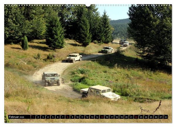 Produktbild: Hummer @ EnduRoMania (Wandkalender 2026 DIN A2 quer), CALVENDO Monatskalender