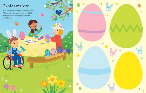 Produktbild: Mein erstes Stickerbuch: Wir feiern Ostern