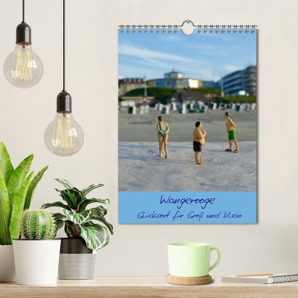 Produktbild: Wangerooge - Gl&uuml;cksort f&uuml;r Gro&szlig; und Klein (Wandkalender 2026 DIN A4 hoch), CALVENDO Monatskalender
