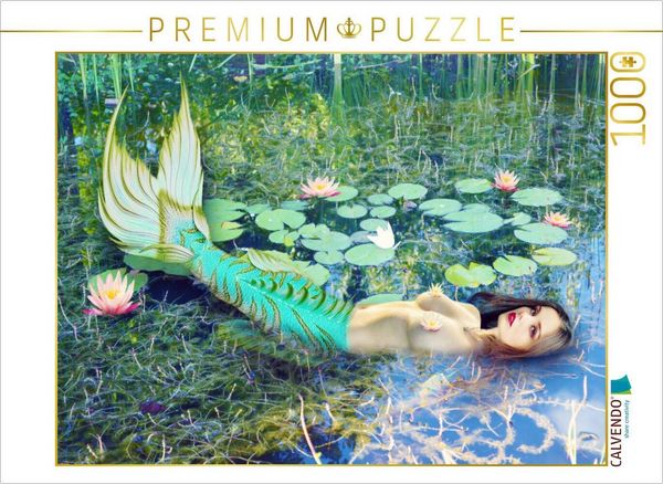 Produktbild: CALVENDO Puzzle Meerjungfrau | 1000 Teile Lege-Gr&ouml;&szlig;e 64x48cm Foto-Puzzle f&uuml;r gl&uuml;ckliche Stunden