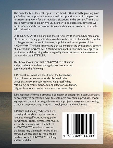 Produktbild: Know Why: Systems Thinking and Modeling