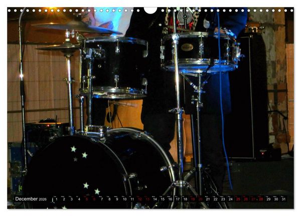Produktbild: Drums On Stage - Let's Rock (Wall Calendar 2026 DIN A3 landscape), CALVENDO 12 Month Wall Calendar