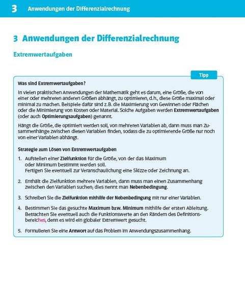 Produktbild: Klett Sicher im Abi 10-Minuten-Training Oberstufe Mathematik Differenzialrechnung