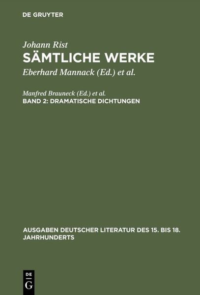 Produktbild: Dramatische Dichtungen