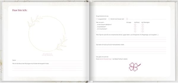 Produktbild: Unsere Hochzeit - G&auml;stebuch