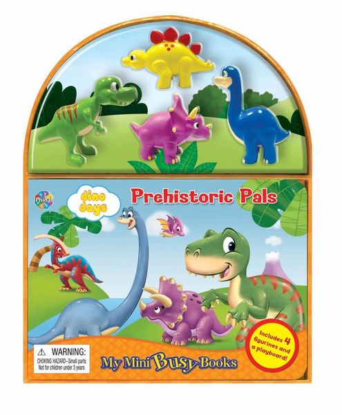 Produktbild: Dino-Freunde, Spielbuch + 4 Spielfiguren + ausklappbare Spielmatte