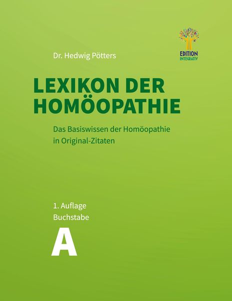Produktbild: Lexikon der Hom&ouml;opathie