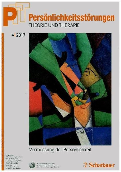 Produktbild: PTT &ndash; Pers&ouml;nlichkeitsst&ouml;rungen &ndash; Theorie und Therapie Bd. 04/2017