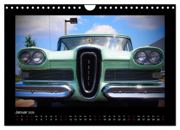 Produktbild: Retro Cars (Wandkalender 2026 DIN A4 quer), CALVENDO Monatskalender