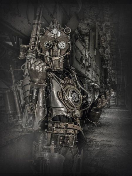 Produktbild: CALVENDO Puzzle Steampunk Warrior | 1000 Teile Lege-Gr&ouml;&szlig;e 64x48cm Foto-Puzzle f&uuml;r gl&uuml;ckliche Stunden