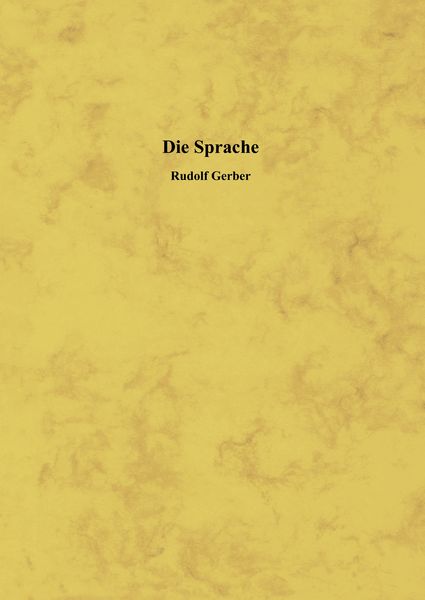Produktbild: Die Sprache
