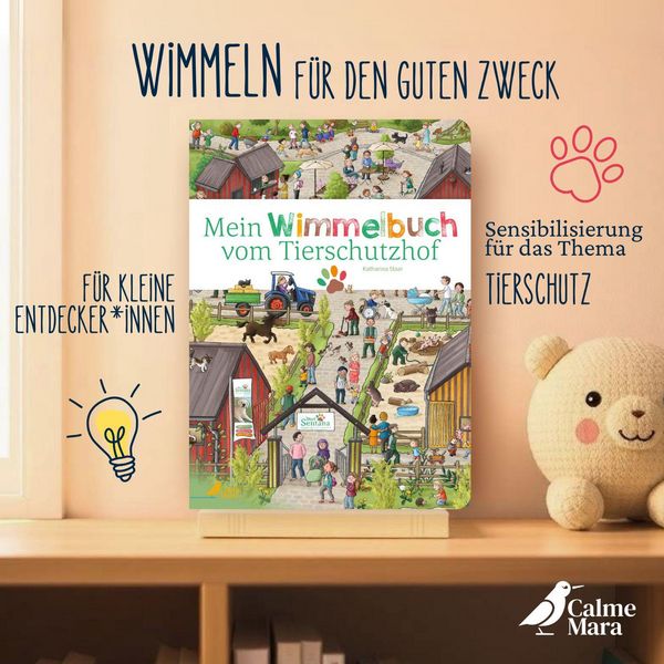Produktbild: Mein Wimmelbuch vom Tierschutzhof