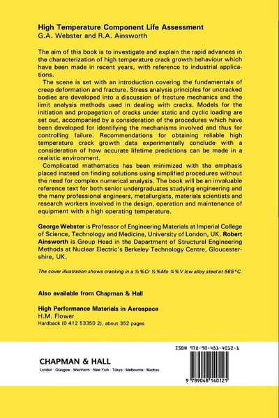 Produktbild: High Temperature Component Life Assessment