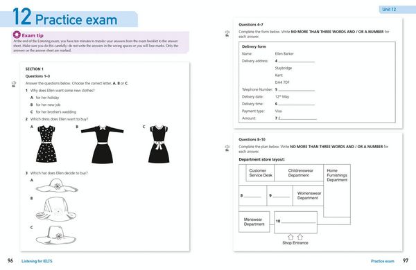 Produktbild: LISTENING FOR_ENG FOR IELTS PB