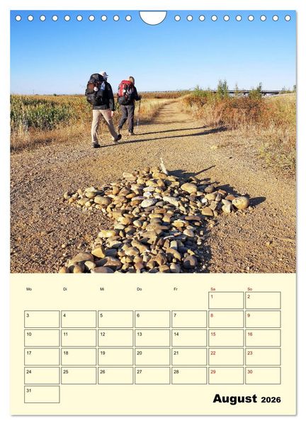 Produktbild: Buen Camino - Mein Jakobsweg - Camino Franc&eacute;s (Wandkalender 2026 DIN A4 hoch), CALVENDO Monatskalender