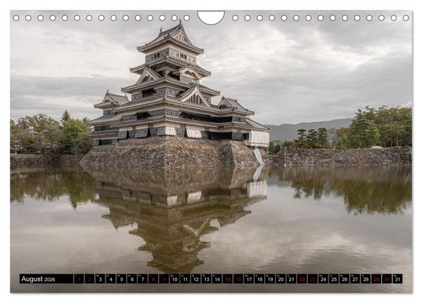 Produktbild: Kaleidoskop Japan (Wandkalender 2026 DIN A4 quer), CALVENDO Monatskalender