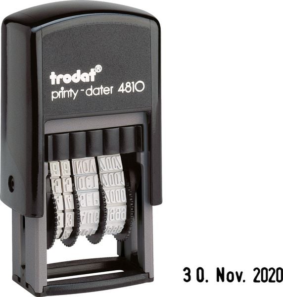 Produktbild: Datumstemp.4810 Printy 3.8mm D