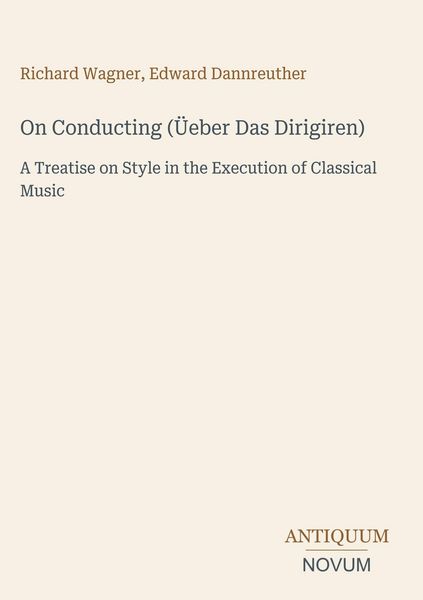Produktbild: On Conducting (&Uuml;eber Das Dirigiren)