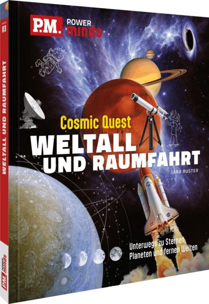 Produktbild: P.M. Power Minds: Weltall und Raumfahrt - Cosmic Quest