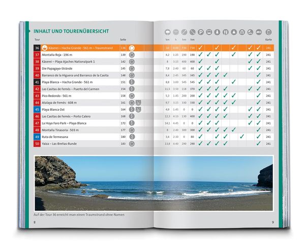 Produktbild: KOMPASS Wanderführer Lanzarote, 50 Touren mit Extra-Tourenkarte