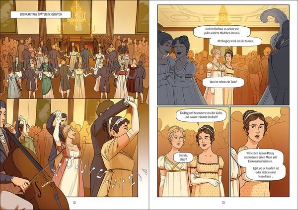 Produktbild: Stolz und Vorurteil - Die Graphic Novel nach Jane Austen