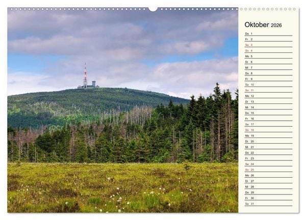 Produktbild: Der Harz - Sagenumwoben und Wildromantisch (hochwertiger Premium Wandkalender 2026 DIN A2 quer), Kunstdruck in Hochglanz