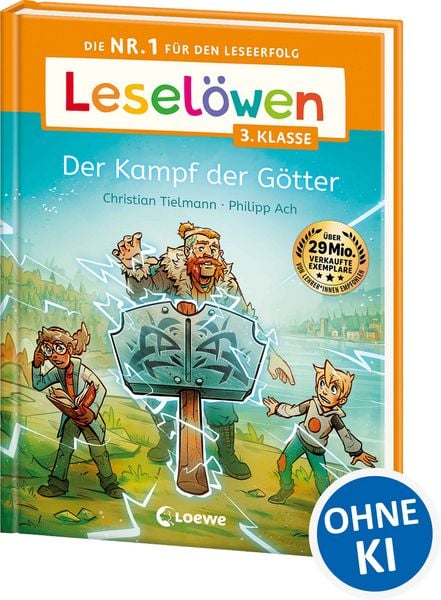 Produktbild: Lesel&ouml;wen 3. Klasse - Der Kampf der G&ouml;tter