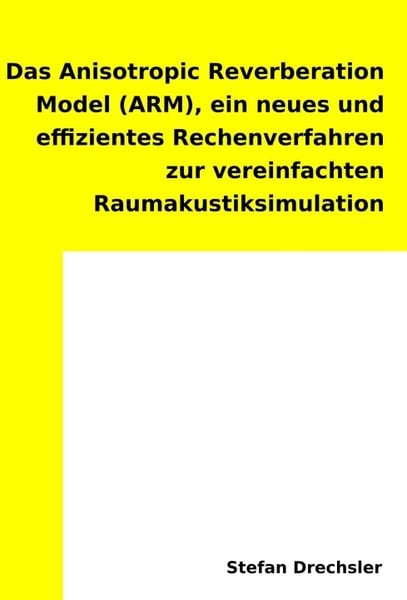 Produktbild: Das Anisotropic Reverberation Model (ARM)