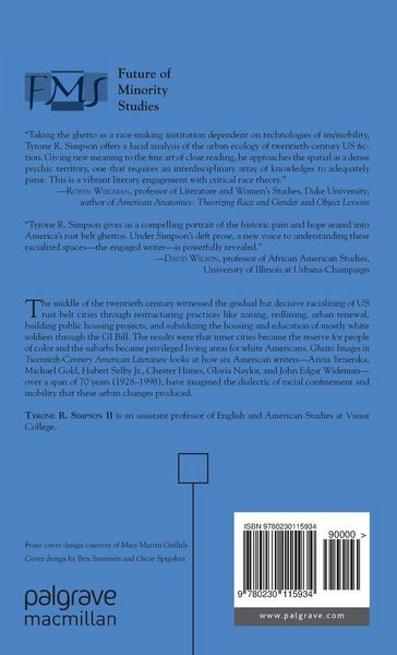 Produktbild: Ghetto Images in Twentieth-Century American Literature