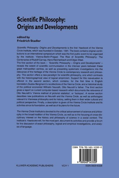 Produktbild: Scientific Philosophy: Origins and Development
