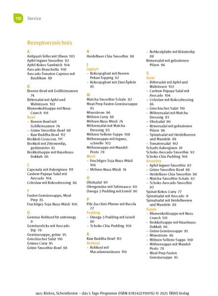 Produktbild: Scheinfasten - das 5-Tage-Programm