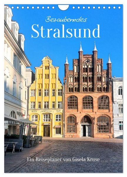 Bezauberndes Stralsund (Wandkalender 2026 DIN A4 hoch), CALVENDO Monatskalender