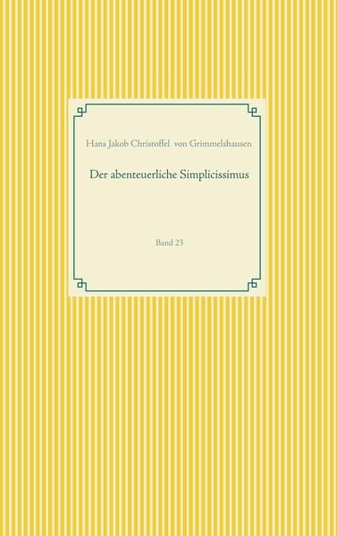 Produktbild: Der abenteuerliche Simplicissimus