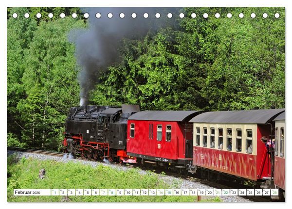 Produktbild: Harz - Ausflugsziele vom Brocken bis Sangerhausen (Tischkalender 2026 DIN A5 quer), CALVENDO Monatskalender