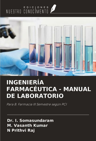 Produktbild: INGENIER&Iacute;A FARMAC&Eacute;UTICA - MANUAL DE LABORATORIO