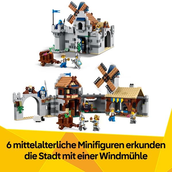 Produktbild: LEGO Creator Ritterburg im Mittelalter 31168, 3-in-1 Bauset, LEGO Ritter